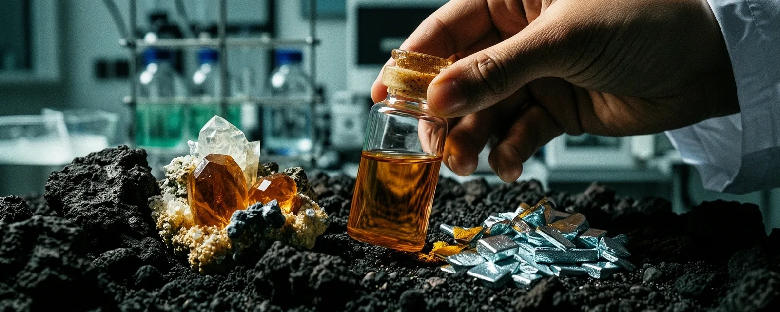 Laboratory extraction process