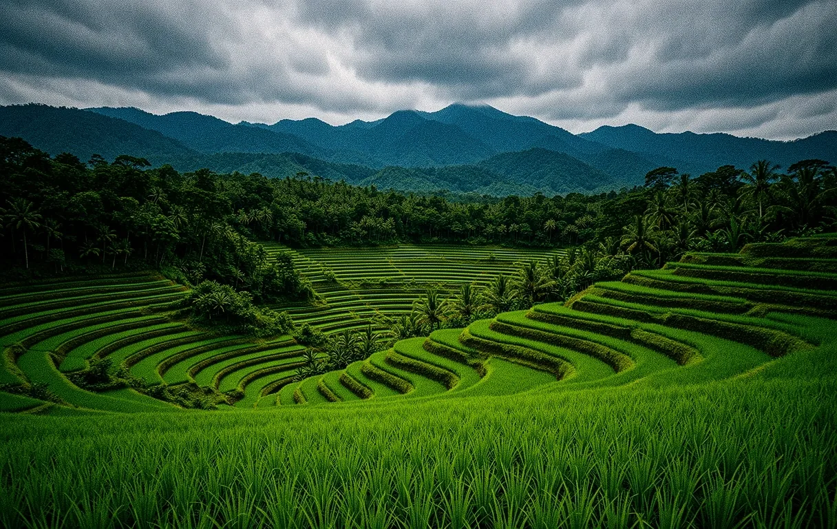 Indonesian landscape
